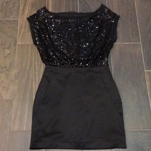 XSOLDX Black Cocktail Dress